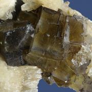 Fluorite with Calcite (Strontian?)