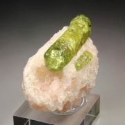 gem FLUORAPATITE bi-terminated