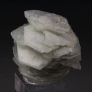 CALCITE with ACTINOLITE inclusions