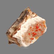 Mimetite on Quartz