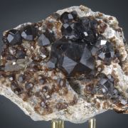 Spessartine on Microcline 