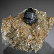 Cassiterite on Muscovite