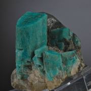 Amazonite (Microcline) & Smoky Quartz