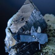 Babingtonite on Prehnite