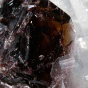 Axinite on Quartz