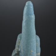 Chrysocolla fingers with Quartz coatings