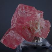 Rhodochrosite with Quartz