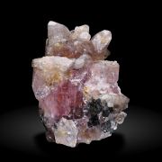 Fluorapatite with Tourmaline