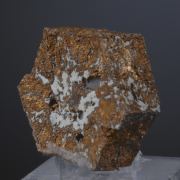 Copper pseudomorph after Aragonite