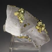 twinned DOLOMITE, CHALCOPYRITE