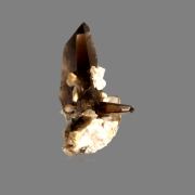 Smokey Quartz with Orthoclase.