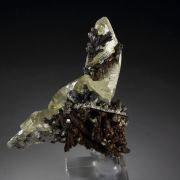 CALCITE, CHALCOPYRITE