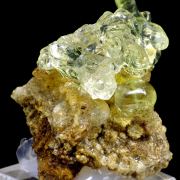 Opal var. hyalite CRAZY FLUORESCENCE