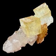 Fluorite, quartz