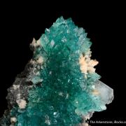 Fluorapophyllite with Stilbite