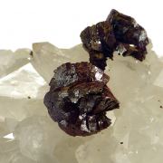 Siderite, quartz