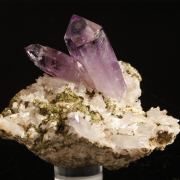 Amethyst with Epidote