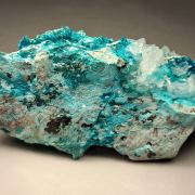 DIOPTASE, reverse scepter QUARTZ