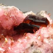 SHIGAITE, RHODOCHROSITE