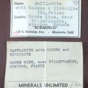 Safflorite With Niccolite