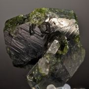 Uvite - Tourmaline group - green crystals