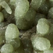 Prehnite Cast After Anhydrite With Calcite