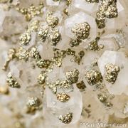 Pyrite on/in Calcite