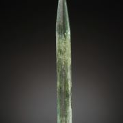 Beryl (slender, tapered termination gem crystal)