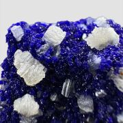 Cerussite, azurite
