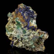 Otavite with Azurite