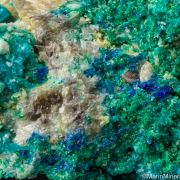 Caledonite, Cerussite, Brochantite