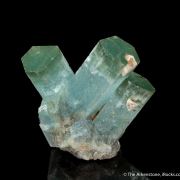 Beryl var. Aquamarine with Heliodor caps