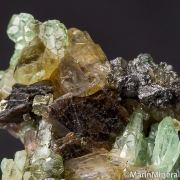 Tsavorite, Sphene, Diopside