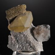 Calcite, Quartz (Herkimer style), Dolomite, Marcasite