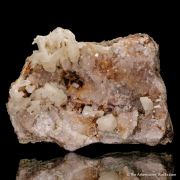Cerussite on Quartz