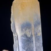 Quartz -Yellow Humboldtine inclusions