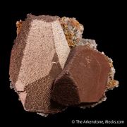 Siderite/Sphalerite ps. after Calcite