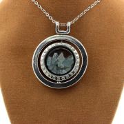 Raw Aquamarine necklace.