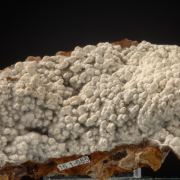 Hydrozincite, Smithsonite - Type locality for Hydrozincite