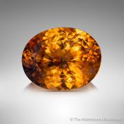 Grossular var. Hessonite Garnet (36.0 ct)