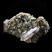 Quartz + Albite + Calcite.