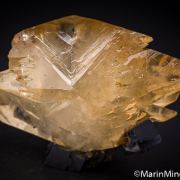 Calcite, Galena on Sphalerite