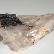 Goethite xls on twisted Quartz (Gwindel-like)