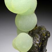 Prehnite on Epidote