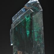 Vivianite - single gemmy crystal