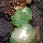 Anglesite (green!)