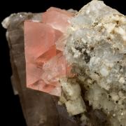 Pink Fluorite & Smoky Quartz
