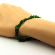 Diopside from Brazil bracelet. Customizable Size.