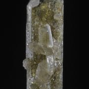 Vesuvianite - gem crystal with unusual color