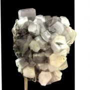 Calcite, Pyrite, Fluorite.